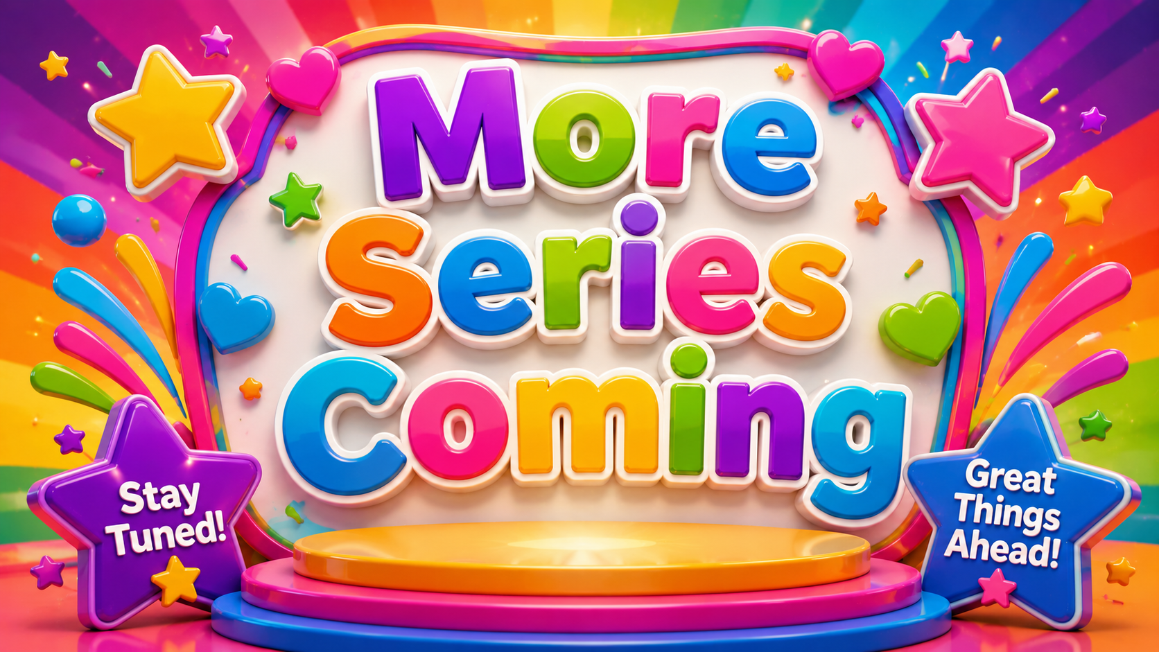 More children’s series coming soon