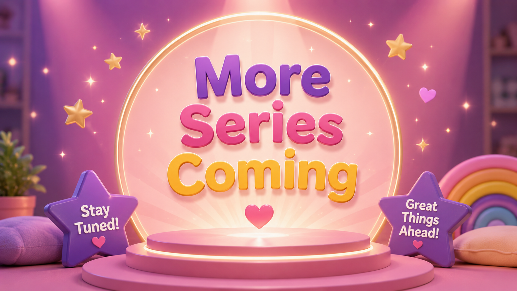 More children’s series coming soon